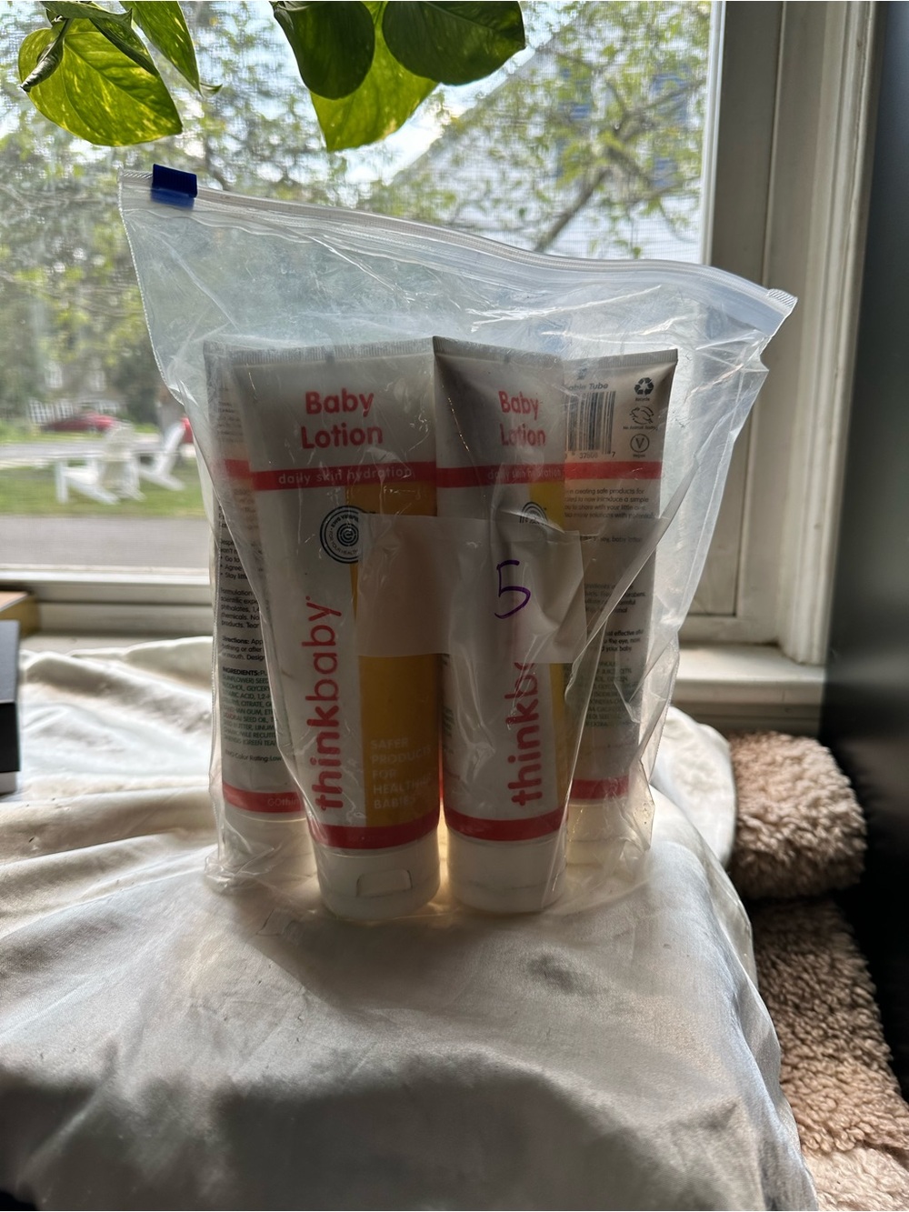 Think! Baby Lotion - Lot of 5 Full Size Lotions